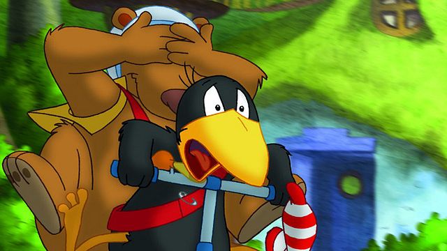 bild aus der news Ein tierisches Wagenrennen im ersten Trailer zu "Der kleine Rabe Socke - Das große Rennen" mit der Stimme von Jan Delay