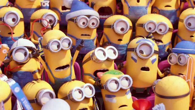 bild aus der news Verrückt, laut und gelb: Im neuen "Minions"-Clip feiern die Helferlein beim Super Bowl