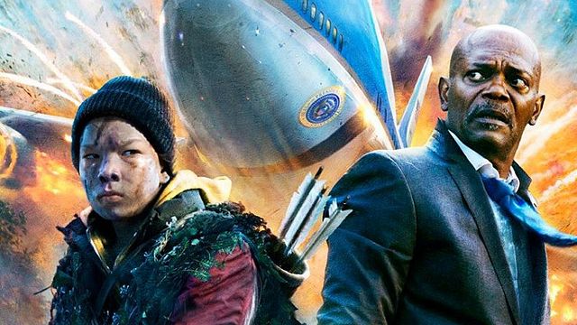 bild aus der news Neuer "Big Game"-Trailer: "US-Präsident" Samuel L. Jackson stürzt in einer Gefriertruhe in die Tiefe