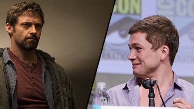 bild aus der news Hugh Jackman und "Kingsman"-Newcomer Taron Egerton auf der Skipiste: Erstes Setbild zum Biopic "Eddie the Eagle"