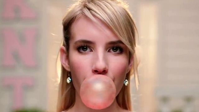 bild aus der news "Scream Queens": Emma Roberts und dämonischer Kaugummi im neuen Teaser zur Horror-Comedy der "American Horror Story"-Macher