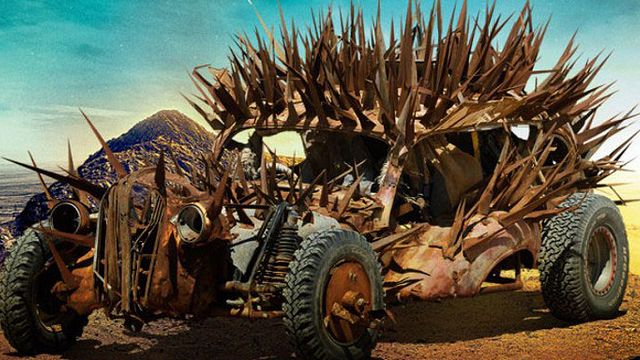 bild aus der news "Mad Max: Fury Road": Große Bildergalerie zu den abgefahrenen Autos der Wüstenbewohner