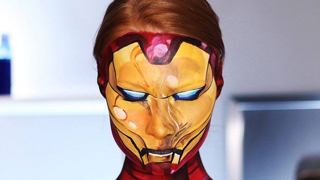 bild aus der news Kein CGI, nur Make-up: Ein YouTube-Star verwandelt sich nur mit Hilfe handelsüblicher Schminke täuschend echt in Filmfiguren