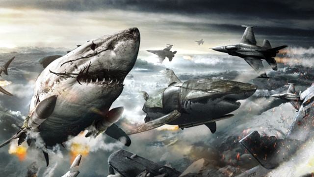 Untote Hai-Reiter in Sicht: Horror-Trash "Sky Sharks" hat Kinoverleih