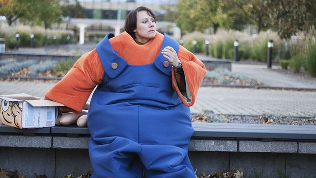 bild aus der news Exklusiv: Die Mainzelmännchen in einer "Shining"-Parodie aus der ZDF-Serie "Lerchenberg"