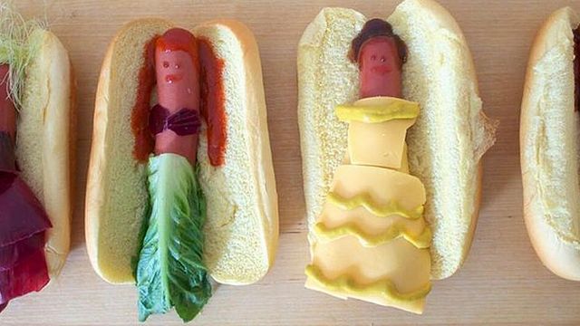 Die armen Würstchen: Disney-Prinzessinnen als Hotdogs (!)