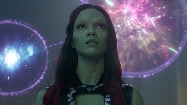 bild aus der news Bilder zu "Guardians Of The Galaxy Volume 2": Zoe Saldana bereitet sich auf ihre Rolle als Gamora vor