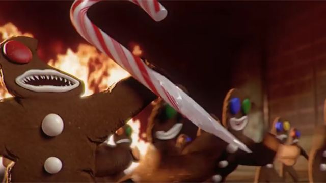 Angriff der Lebkuchenmann-Aliens im ersten Trailer zu "Gingerbreed"