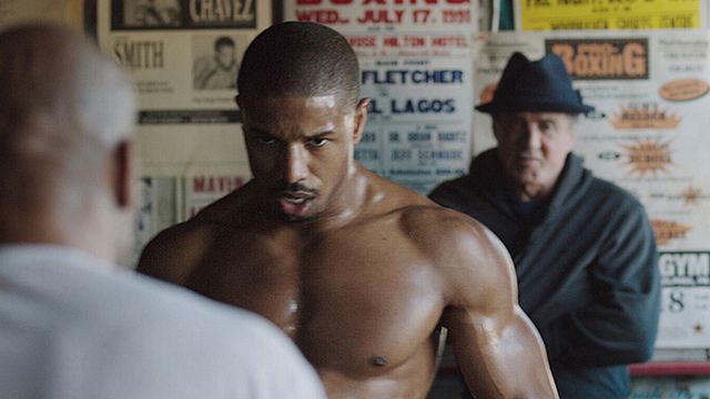 bild aus der news Voller Körpereinsatz in Video vom Set: "Creed"-Drehpartner knockt Hauptdarsteller Michael B. Jordan aus