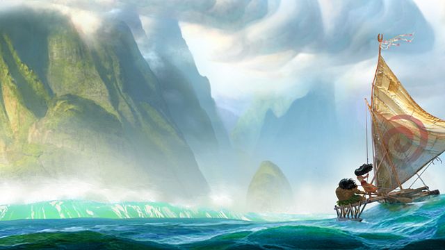 bild aus der news "Vaiana": Erste bewegte Bilder zu Disneys neuem Animationsfilm "Moana" mit Dwayne Johnson