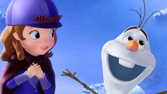 Olaf aus "Die Eiskönigin" trifft auf Prinzessin "Sofia die Erste"
