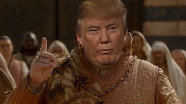 bild aus der news Witziges Video: In "Game Of Thrones" macht Donald Trump jetzt Wahlkampf