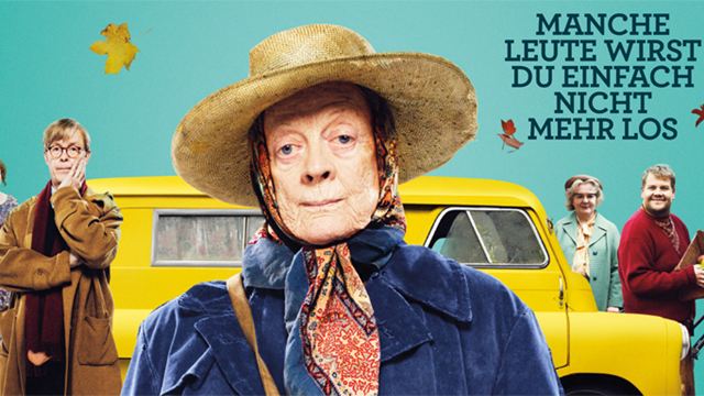 Exklusiv: Das deutsche Poster zur Tragikomödie "The Lady In The Van" mit Maggie Smith
