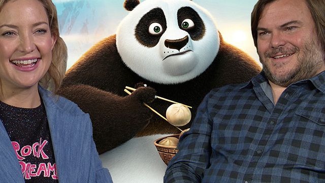 bild aus der news "Kung Fu Panda - Das Musical"? Das FILMSTARTS-Interview zu "Kung Fu Panda 3" mit Jack Black und Kate Hudson