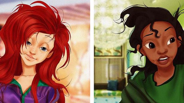 bild aus der news Der frühe Vogel kann mich mal: So sehen die Disney-Prinzessinnen nach dem Aufstehen aus