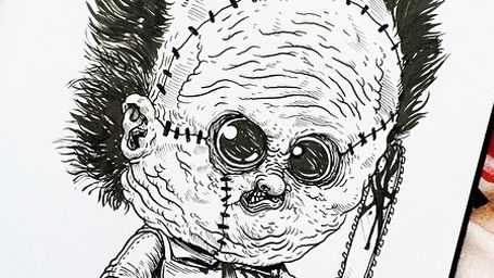 bild aus der news Mit Schnuller und Kettensäge: Kultige Horrorfilmfiguren als Babys!