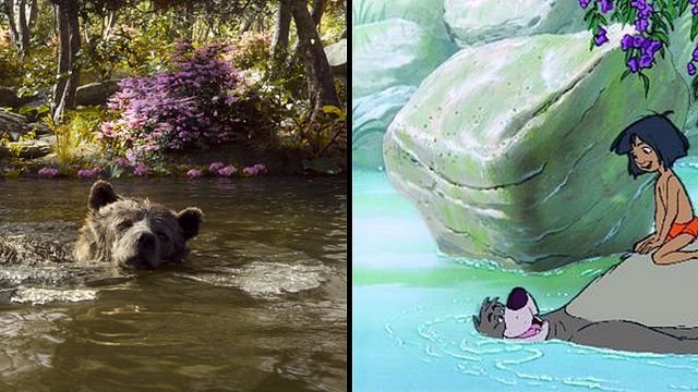bild aus der news Bild-für-Bild-Vergleich: "Das Dschungelbuch" (1967) Vs. "The Jungle Book" (2016) [Video]