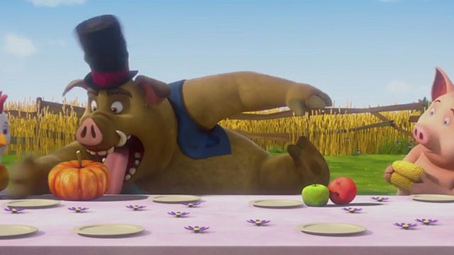 bild aus der news "Mullewapp – Eine schöne Schweinerei": Im ersten Trailer zur Kinderbuchverfilmung geht es auf ein tierisches Abenteuer