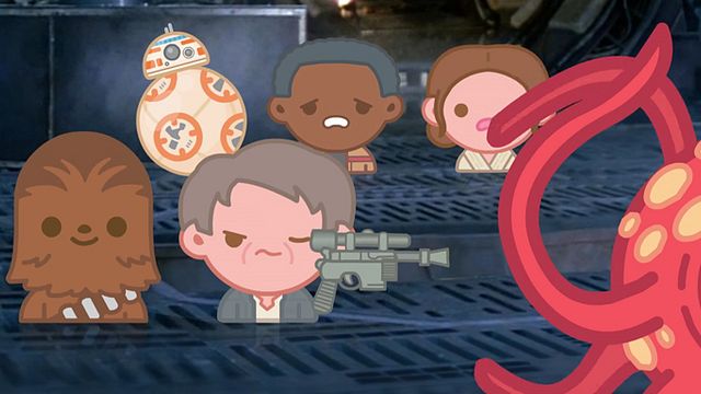 bild aus der news Von Jakku bis zum Finale: "Star Wars 7" komplett mit Emojis nacherzählt