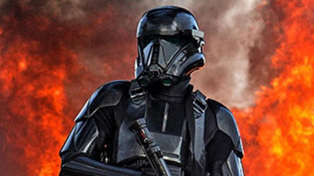 bild aus der news "Rogue One: A Star Wars Story": Neue Bilder mit Felicity Jones, Donnie Yen und einem Deathtrooper