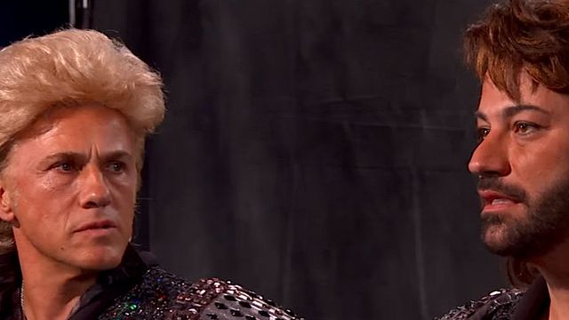 bild aus der news Lustiges Video: Christoph Waltz und Jimmy Kimmel sprechen als Siegfried und Roy vor