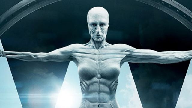 "Westworld": Ein unheimlicher Roboter starrt vom neuen Poster zu HBOs Serienadaption des Sci-Fi-Klassikers