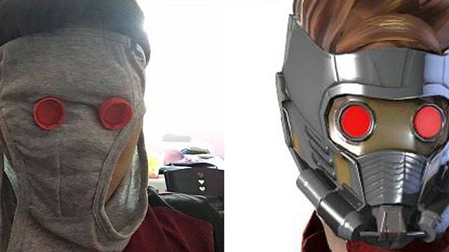 bild aus der news Guardian Of The Unterhose: Cosplayer stellt mit Billig-Verkleidungen seine Filmhelden nach