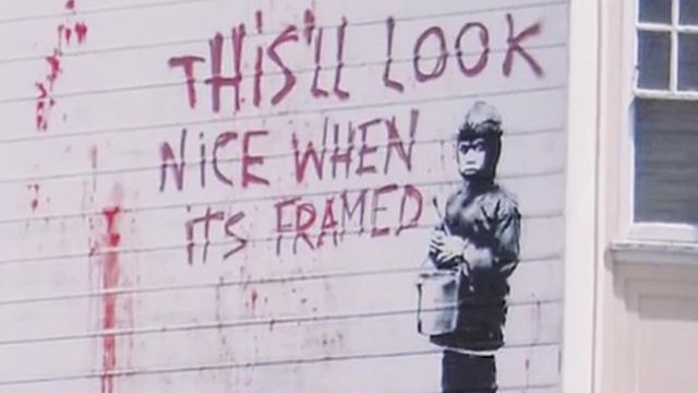 Ist das Kunst oder kann das weg? Im ersten Trailer zu "Saving Banksy" muss dieses Mal die Kunst weggeschafft werden