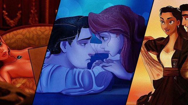 Anstelle von Leonardo DiCaprio und Kate Winslet: Disney-Prinzessinnen und -Prinzen als Jack und Rose aus "Titanic"