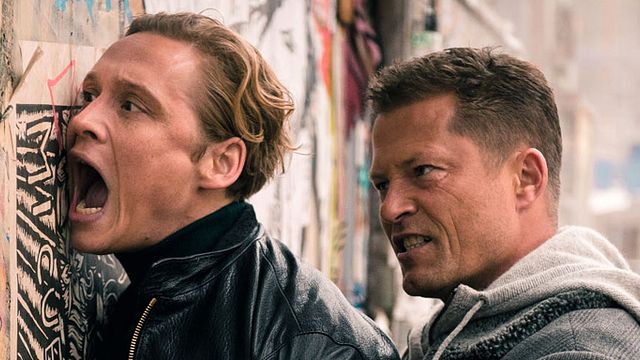 bild aus der news "Vier gegen die Bank": Til Schweiger, Matthias Schweighöfer und Bully Herbig auf ersten Bildern zu Wolfgang Petersens Krimi-Komödie