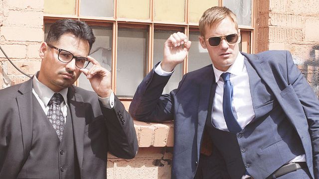 bild aus der news "Dirty Cops: War On Everyone": Deutscher Trailer zum satirischen Gangster-Thriller