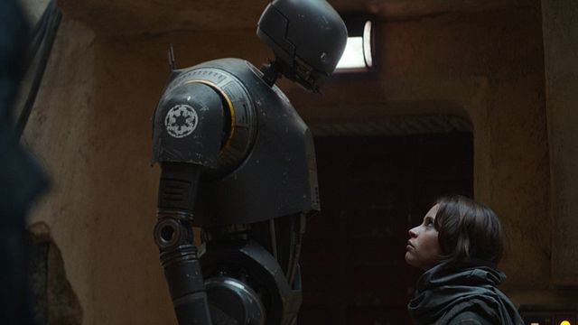 bild aus der news Ein lustiger Szenendieb in "Rogue One: A Star Wars Story": Gareth Edwards über den Droiden K-2S0
