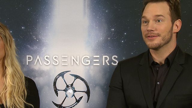 bild aus der news "Chris Pratts Optimismus nervt mich": Das FILMSTARTS-Interview zu "Passengers" mit Jennifer Lawrence und Chris Pratt