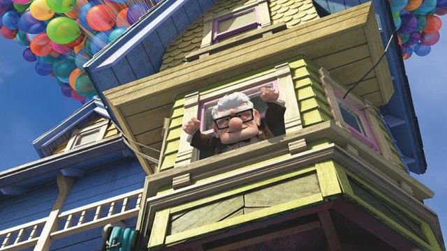 bild aus der news Von wegen nur heiße Luft: Fan errechnet, mit wie vielen Luftballons (nicht nur) das "Oben"-Haus wirklich fliegen könnte!