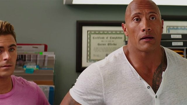 bild aus der news Neuer deutscher Trailer zu "Baywatch": Dwayne Johnson und Zac Efron planschen und posen