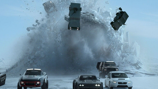 bild aus der news Das deutsche Poster zu "Fast & Furious 8" verspricht heiß-kalte Verfolgungsjagd