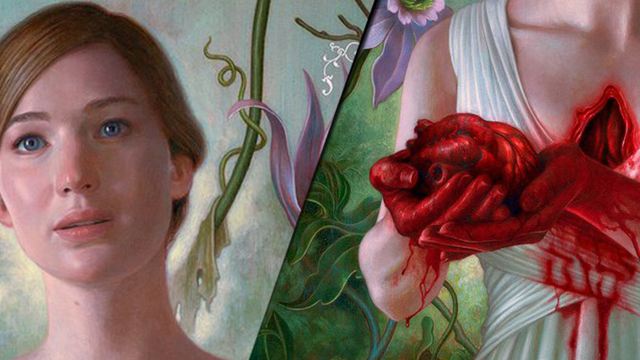 "Mother!"-Poster nachträglich zum Muttertag: Jennifer Lawrence reißt sich für Darren Aronofsky das Herz raus