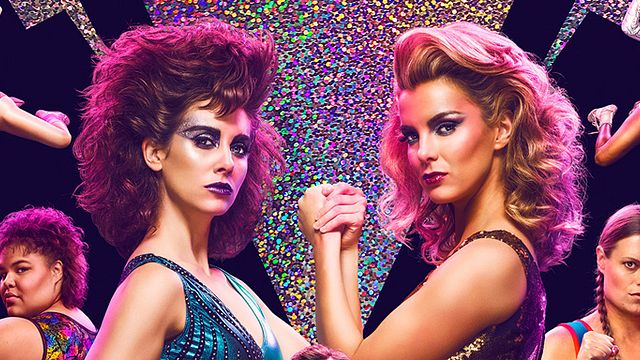 bild aus der news In "GLOW" trifft knallhartes Frauenwrestling auf 80s-Flair: Start der neuen Netflix-Serie der "Orange Is The New Black"-Macher