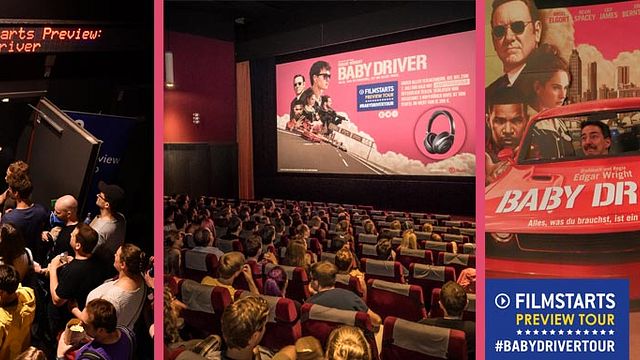 bild aus der news So lief die FILMSTARTS-Preview-Tour zu "Baby Driver"
