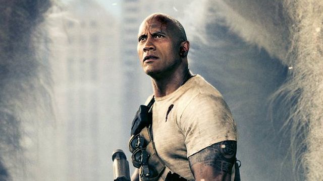 bild aus der news Neuer Trailer zur Videospiel-Verfilmung "Rampage": Dwayne Johnson gegen einen fliegenden Monster-Wolf