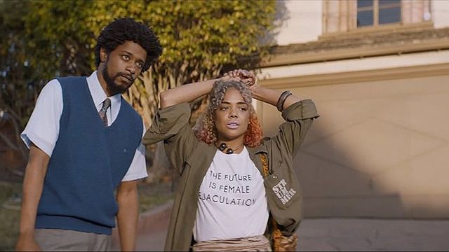 bild aus der news Lakeith Stanfield lernt im Trailer zur Fantasy-Komödie "Sorry To Bother You", wie ein Weißer zu sprechen