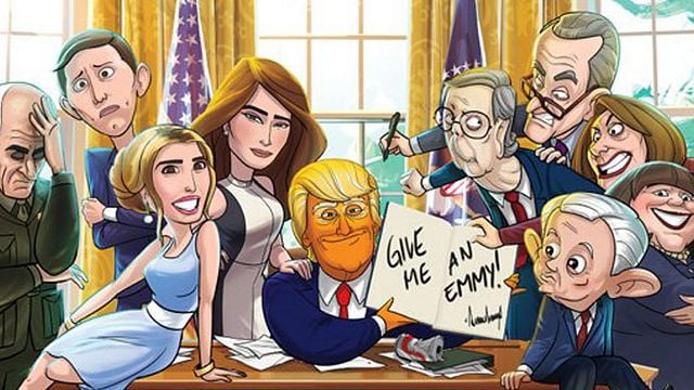 bild aus der news Trump-Alltag im Weißen Haus:  Zeichentrick-Politsatire  "Our Cartoon President" ab jetzt auf Sky Atlantic
