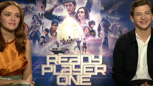 bild aus der news Unser Interview mit Tye Sheridan, Olivia Cooke und Simon Pegg zu "Ready Player One": Wie viele der Popkultur-Anspielungen habt ihr verstanden?