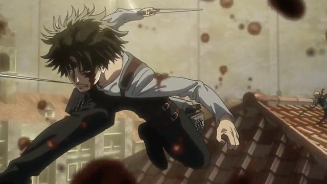 bild aus der news "Attack On Titan": Im Trailer zur 3. Staffel lässt es Fanliebling Captain Levi richtig krachen