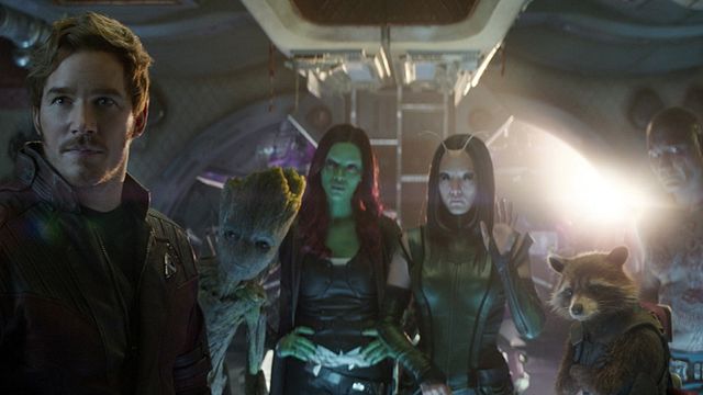 bild aus der news "Avengers 3: Infinity War": So sorgten Chris Pratt und James Gunn für eine der überraschendsten Szenen