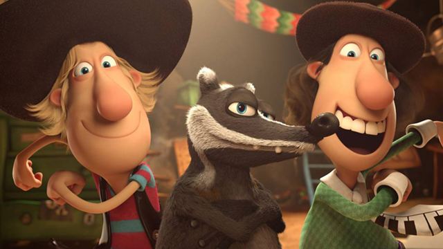 Im Trailer zum Animations-Abenteuer retten "Zwei Freunde und ihr Dachs" die Welt