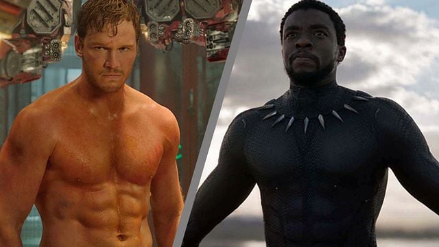 bild aus der news Versautes Selfie: Chris Pratt neckt seinen "Avengers 3"-Kollegen Chadwick Boseman