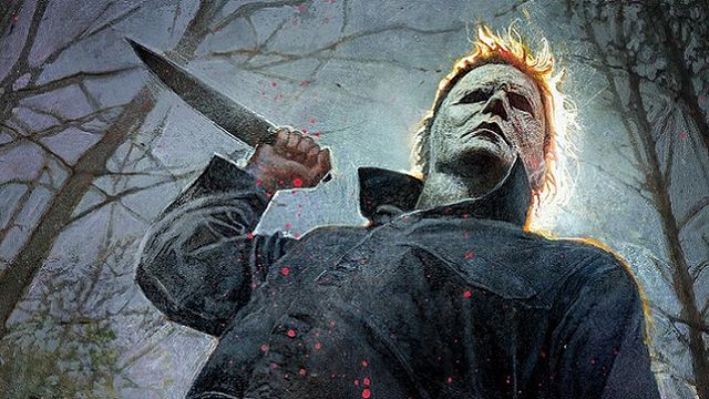 bild aus der news Frisch von der Comic-Con: Michael Myers zückt das Messer auf neuem Poster zu "Halloween"