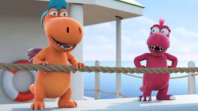 bild aus der news Im Trailer zu "Der kleine Drache Kokosnuss 2" geht es ins Drachen-Dschungelcamp