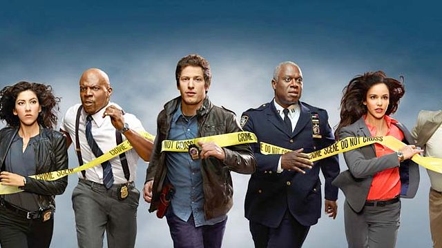 bild aus der news Mit neuem Sender: Die Stars von "Brooklyn Nine-Nine" feiern den Drehstart der 6. Staffel